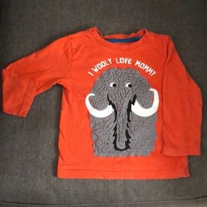 Long Sleeved Orange T-shirt 2